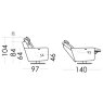 Fama - Boston Bonne Power Recliner Fama - Boston Bonne Power Recliner
