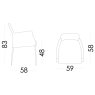 Fama - Marilin Chair Fama - Marilin Chair