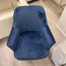 Melanie - Blue Velvet Accent Chair Melanie - Blue Velvet Accent Chair
